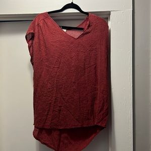 Burgundy Boho Top